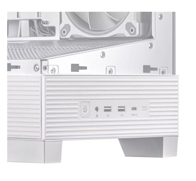 ASUS Корпус Asus A31 Plus White Tempered Glass без БЖ (90DC00R3-B19000)