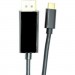 PowerPlant Кабель мультимедійний USB Type-C 3.1 Thunderbolt 3 (M) to DisplayPort (M) 1.8m 4K PowerPlant (CA911844)