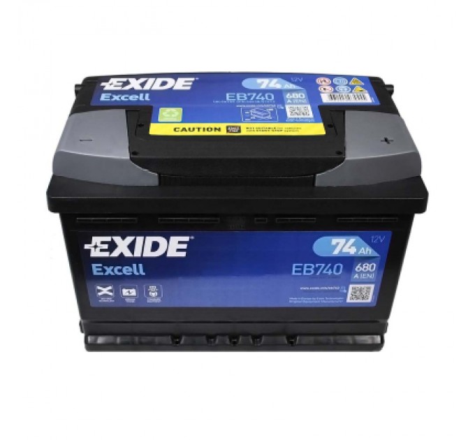 EXIDE Акумулятор автомобільний EXIDE EXCELL 74A (EB740)