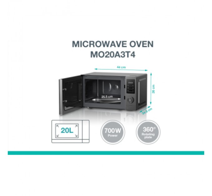 Gorenje Мікрохвильова піч Gorenje MO20A3T4