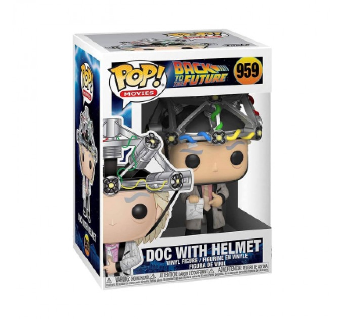 Funko Pop Фігурка Funko Pop серії Назад у майбутнє - Док у шоломі (46914)