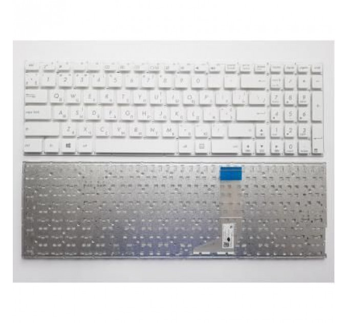 Клавіатура ноутбука ASUS VivoBook A556/X556/X756 белая (A46060)