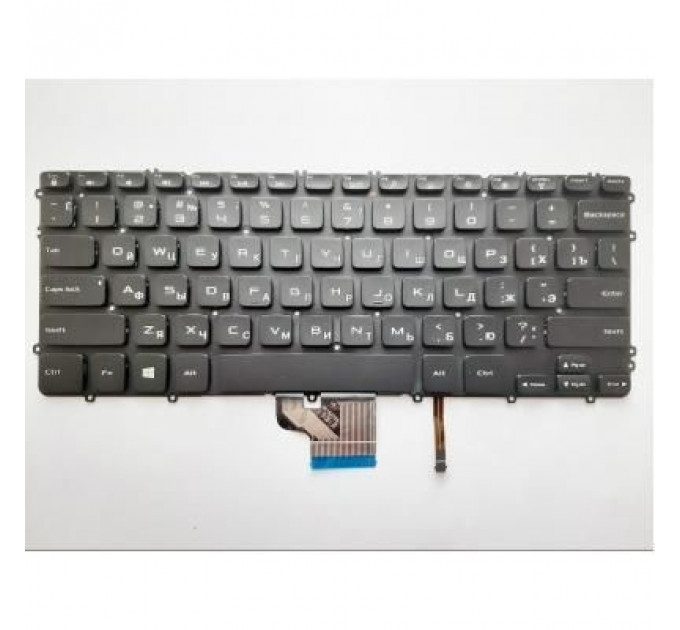 Клавіатура ноутбука Dell XPS 15-9530,Precision M3800 черная,подсв (A46090)