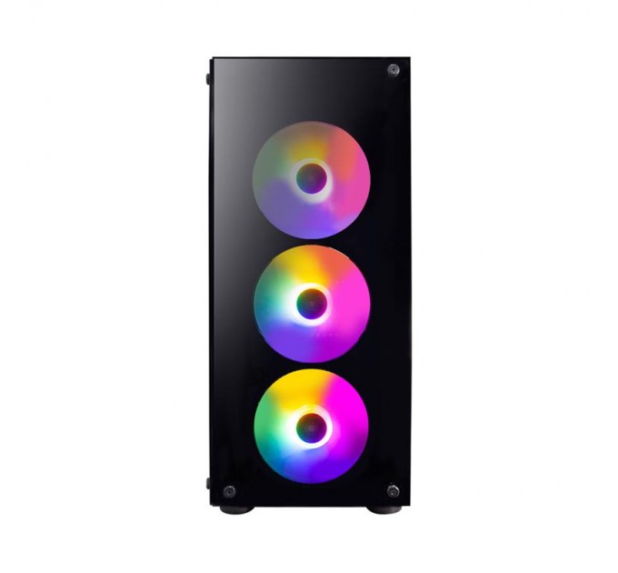 1stPlayer Корпус 1stPlayer V3-B-BK-4F1 Black без БЖ