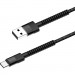 ColorWay Дата кабель USB 2.0 AM to Type-C 1.0m 2.4А black ColorWay (CW-CBUC063-BK)