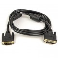PowerPlant Кабель мультимедійний DVI to DVI 24+1pin, 1.5m ferrites PowerPlant (CA910854)
