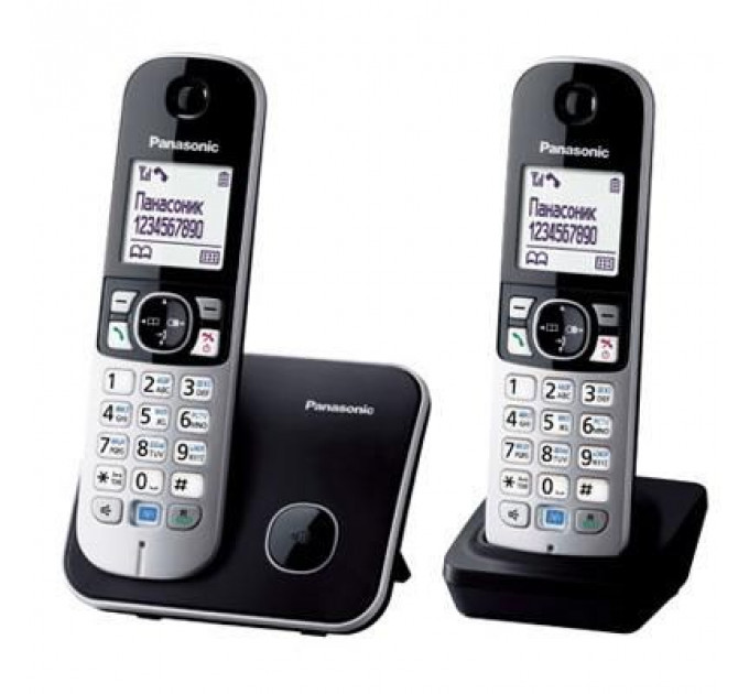 Телефон DECT Panasonic KX-TG6812UAB