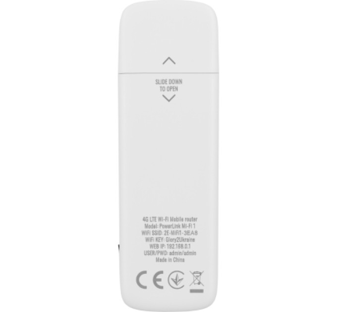 2E Мобільний Wi-Fi роутер 2E PowerLink MiFi-1 2024 (694743655322)