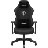Крісло ігрове Anda Seat Phantom 3 Fabric Size L Black (AD18Y-06-B-F)