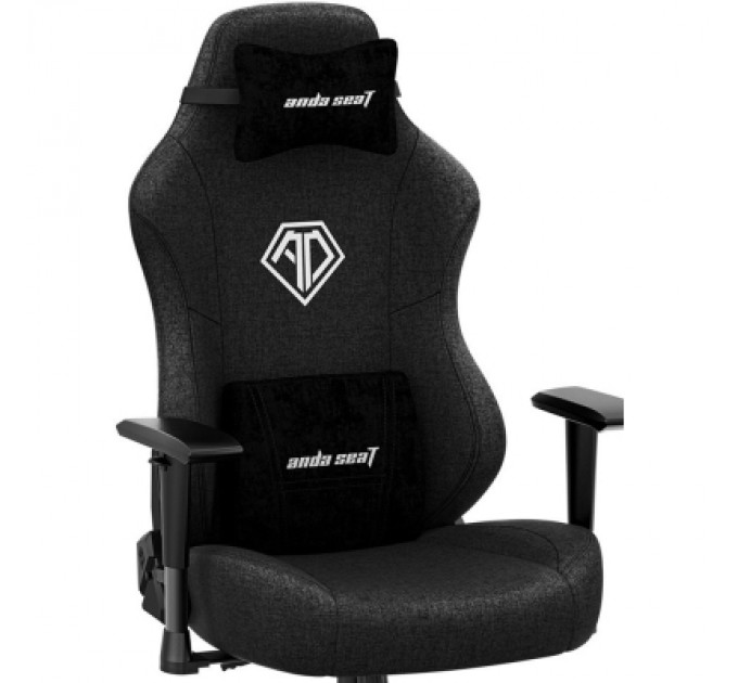 Anda Seat Крісло ігрове Anda Seat Phantom 3 Fabric Size L Black (AD18Y-06-B-F)