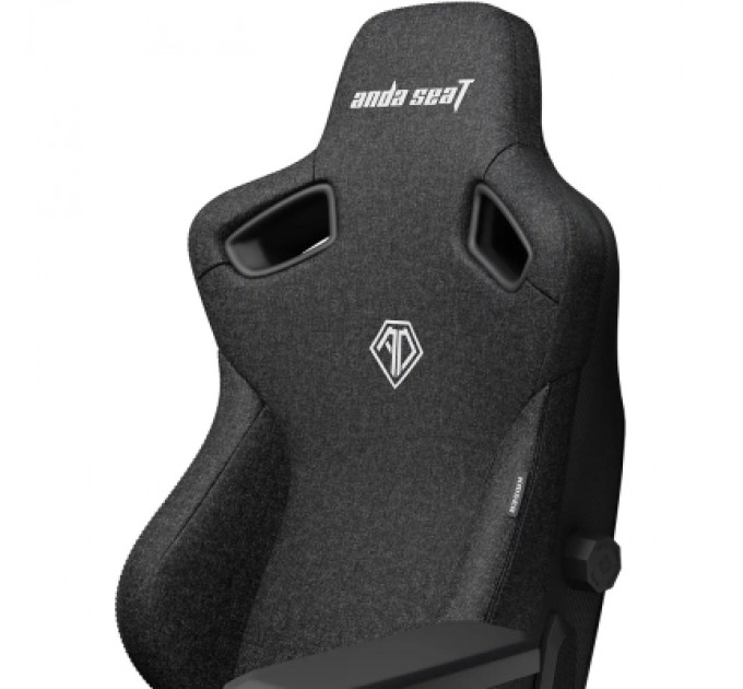 Anda Seat Крісло ігрове Anda Seat Kaiser 3 Fabric Size XL Black (AD12YDC-XL-01-B-CF)