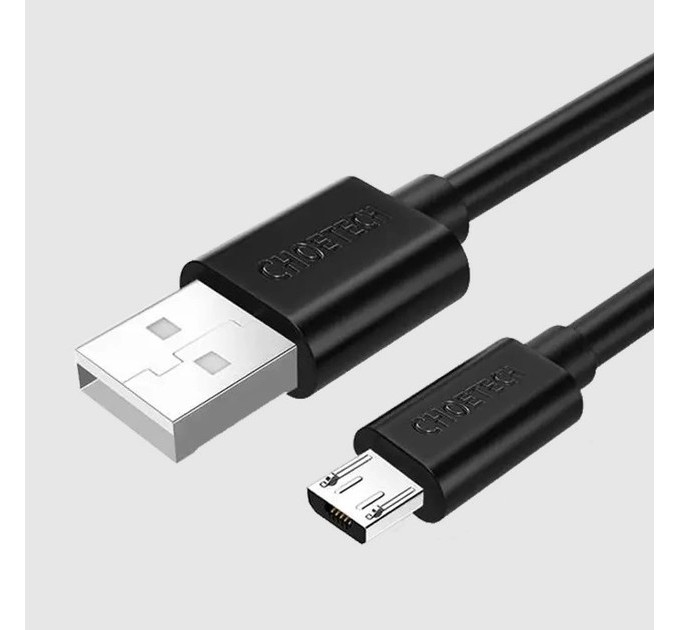 Choetech Кабель Choetech USB - micro USB (M/M), 1.2 м, Black (AB003)