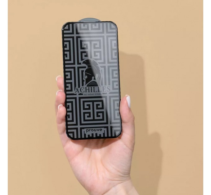 Proove Захисне скло Proove Achilles для Apple iPhone 16 Plus Black (PGPAIP16PL01)