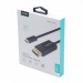 Кабель мультимедійний USB-C to DisplayPort 1.8m 4K 60Hz Choetech (XCP-1801BK)