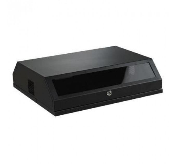 Шафа настінна Mirsan SLIM 3+5U 19" 573x475, RAL 9005 (MR.SLM.01)