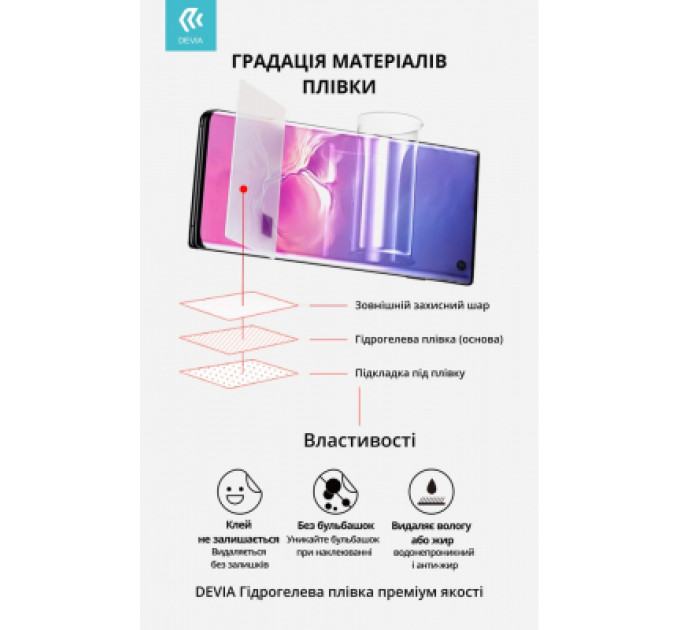 Devia Плівка захисна Devia Xiaomi Mi 11 (DV-GDR-XM-MI11FB)
