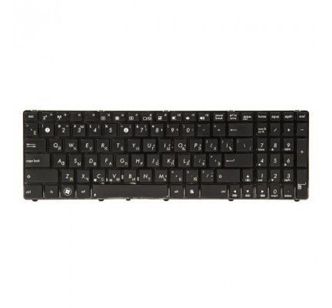 Клавіатура ноутбука PowerPlant ASUS K50,K50A,K50I черный,черный (KB311286)