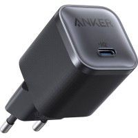 Мережевий зарядний пристрій Anker Nano Charger 45W USB-C Black (A2692L11)