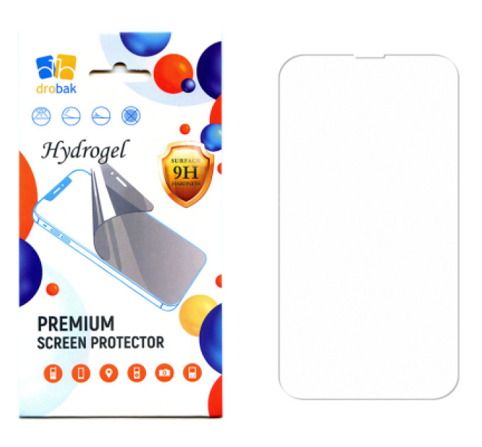 Drobak Плівка захисна Drobak Hydrogel Apple iPhone 15 Pro Max (292915)