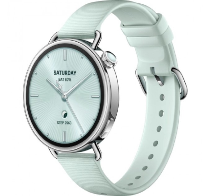 Xiaomi Смарт-годинник Xiaomi Watch S4 41mm Fluororubber Strap Мятно-зелений BHR080CGL (1166773)