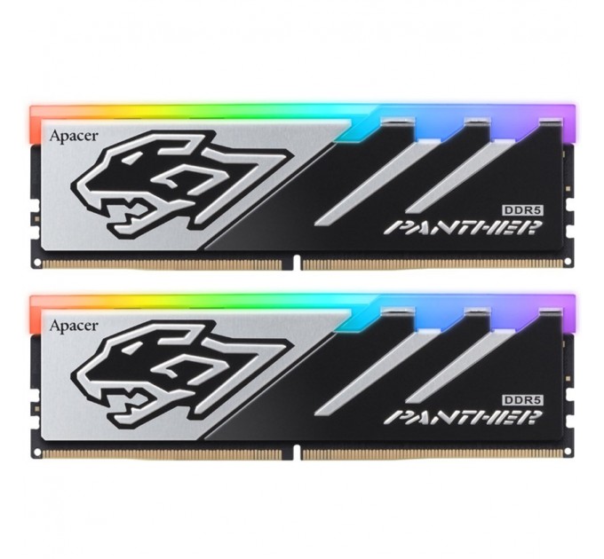 Apacer Модуль пам`ятi DDR5 2x16GB/6400 Apacer Panther RGB (AH5U32G64C5529BAA-2)