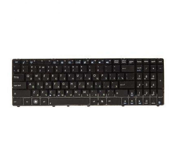 Клавіатура ноутбука PowerPlant ASUS K52,K52J,K52JK черный,черный (KB310241)