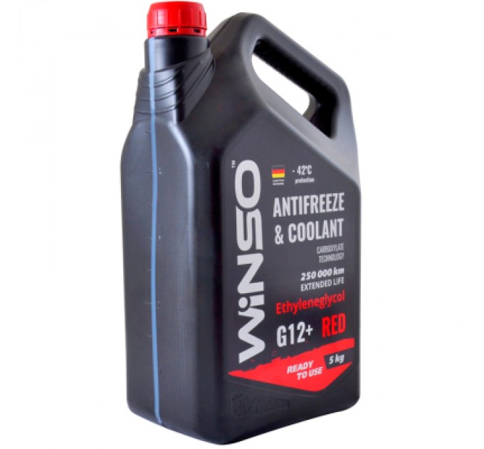 WINSO Антифриз WINSO WINSO RED G12+ red 5kg (880910)