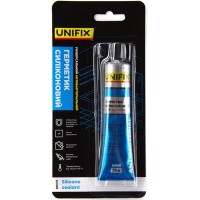 Герметик автомобільний Unifix універсальний (білий) тюбик 50 мл