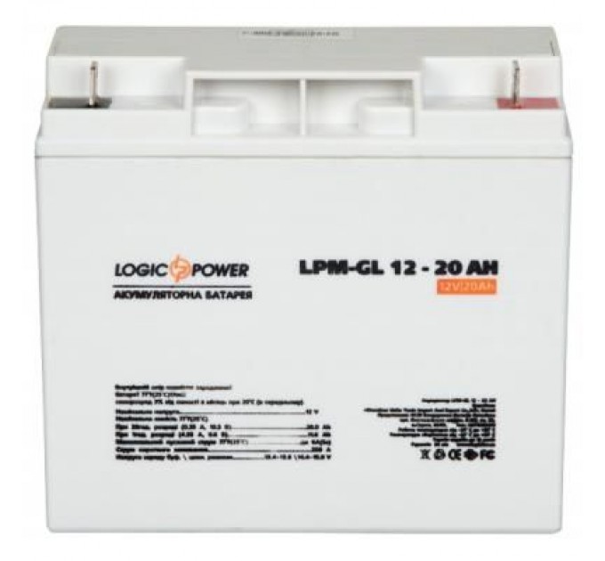 LogicPower Батарея до ДБЖ LogicPower LPM-GL 12В 20Ач (5214)