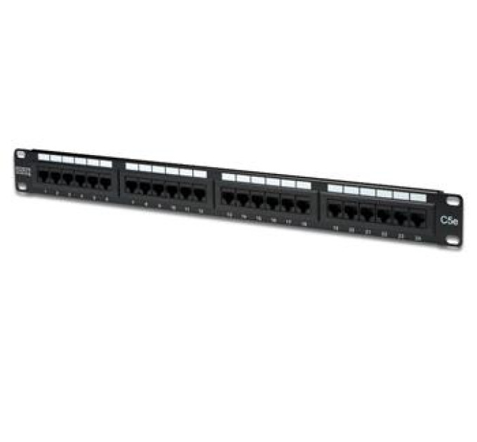 Assmann Патч-панель Digitus 19" 1U 24 порта 5e UTP в сборе (DN-91524U)