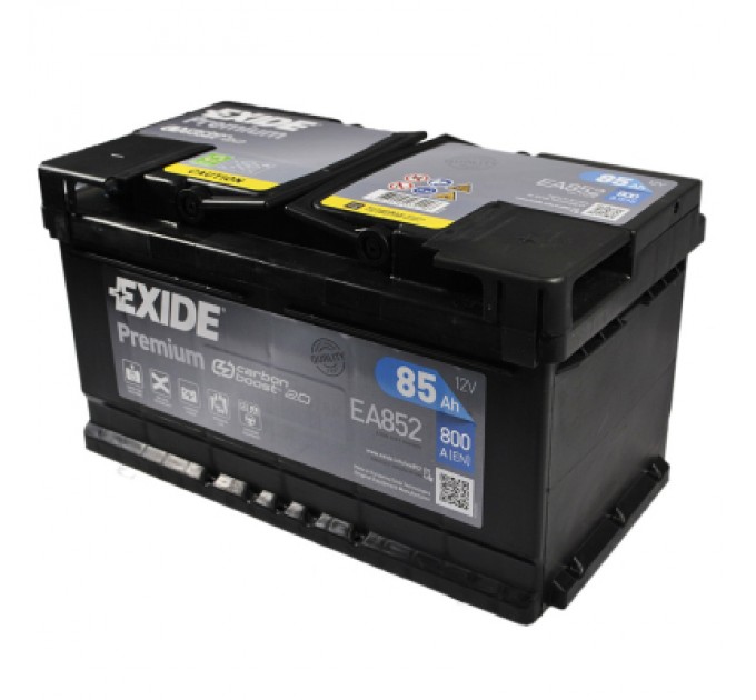 EXIDE Акумулятор автомобільний EXIDE PREMIUM 85A (EA852)