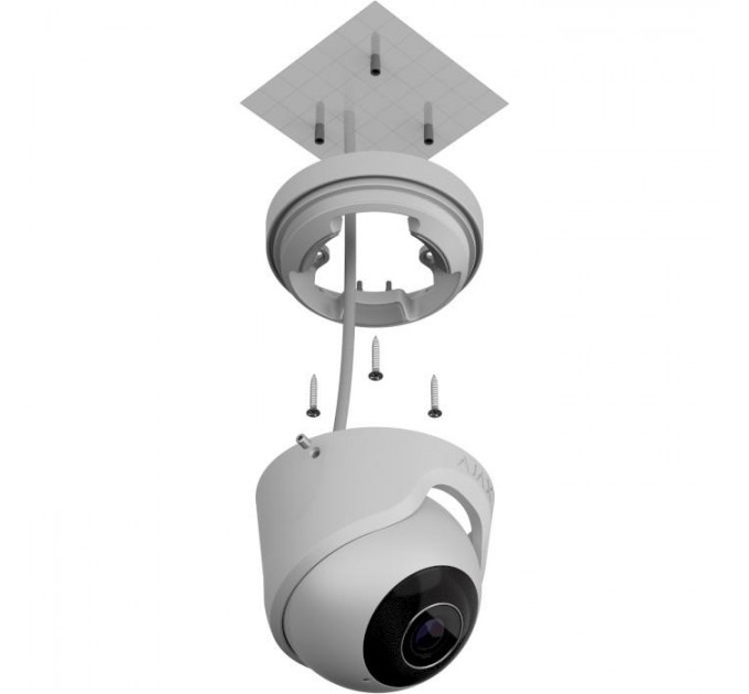 Ajax Ajax TurretCam (8 Mp/2.8 mm) ASP white відеокамера спостереження