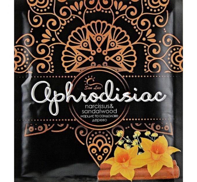 Sun Lux Ароматичне саше Sun Lux Aphrodisiac Нарцис та сандалове дерево (4820194880600)