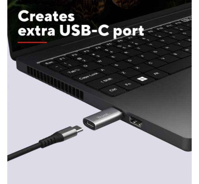 Trust Перехідник USB-C to USB-A 3.2 Adapter 2-Pack Trust (25573_TRUST)