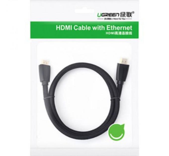 Ugreen Кабель мультимедійний HDMI to HDMI 5.0m V1.4 HD118 Ugreen (40412)