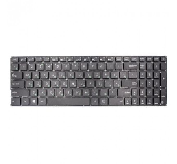 Клавіатура ноутбука PowerPlant ASUS X540 series черный (KB312658)