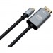 Vinga Кабель мультимедійний USB-C to DisplayPort 1.5m v1.2 4K60Hz Vinga (VCPVCCD1215)