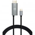 Vinga Кабель мультимедійний USB-C to DisplayPort 1.5m v1.4 8K60Hz PD 100W port Vinga (VCPVCCD1415PD)