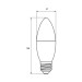 Eurolamp Лампочка Eurolamp LED Лампа EUROLAMP ECO серия "P" CL 10W 900 lm E14 3000K (LED-CL-10143(P))