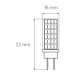 Eurolamp Лампочка Eurolamp Светодиодная капсульная лампа EUROLAMP LED силикон G4 5W 500Lm 300 (LED-G4-0530(12))