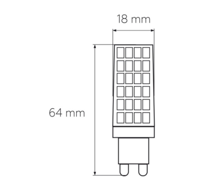 Eurolamp Лампочка Eurolamp LED G9 6W 600Lm 4000K (LED-G9-0640(220))