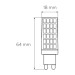 Eurolamp Лампочка Eurolamp LED G9 6W 600Lm 4000K (LED-G9-0640(220))