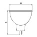 Eurolamp Лампочка Eurolamp LED SMD MR16 11W GU5.3 3000K (LED-SMD-11533(P))