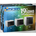Шафа настінна Mirsan SOHO 9U 19" 535x400, RAL 7035 (MR.SOH09U40DE.02)