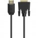 HP Кабель мультимедійний HDMI to DVI 1.5m 24M 4K60HZ HP (DHC-HD05-1.5M)