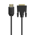 HP Кабель мультимедійний HDMI to DVI 3.0m 24M 4K60HZ HP (DHC-HD05-03M)