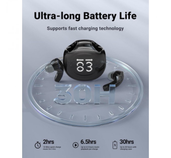 Acefast Навушники Acefast T9 Obsidian Black (6974316282570)