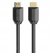 HP Кабель мультимедійний HDMI to HDMI 1.0m V2.0 4K60Hz HP (DHC-HD01-01M)