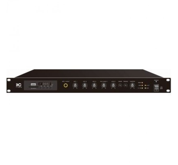ITC Підсилювач ITC 240 Вт з USB/SD/TUNER (T-240DTB)