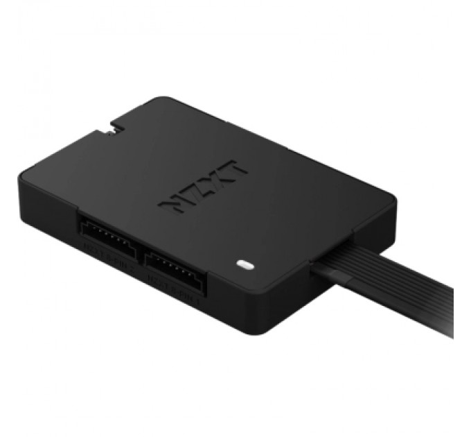 NZXT Контроллер вентилятора NZXT Control Hub Digital RGB Lighting and Fan Speed Controller (AC-CRFR1-B1)